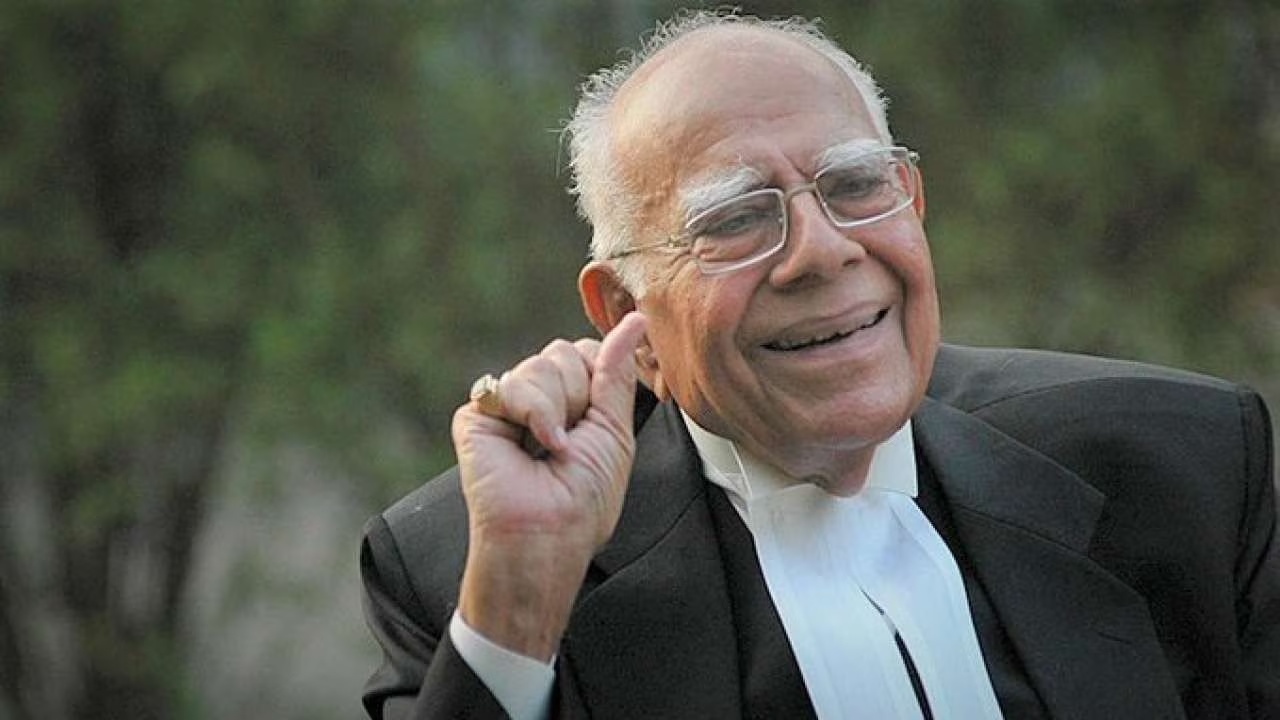 Ram Jethmalani — the advocate, away from argument