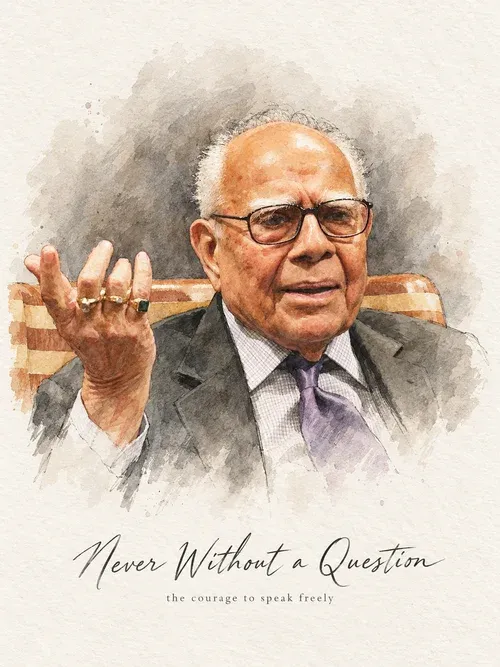 Ram Jethmalani Watercolour 5