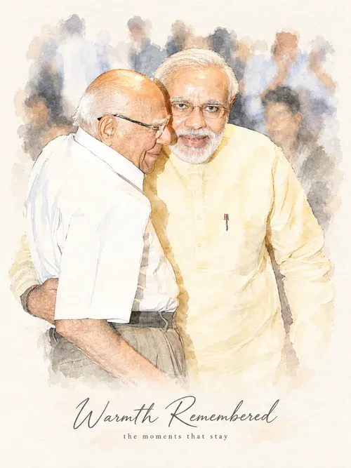 Ram Jethmalani Watercolour 9
